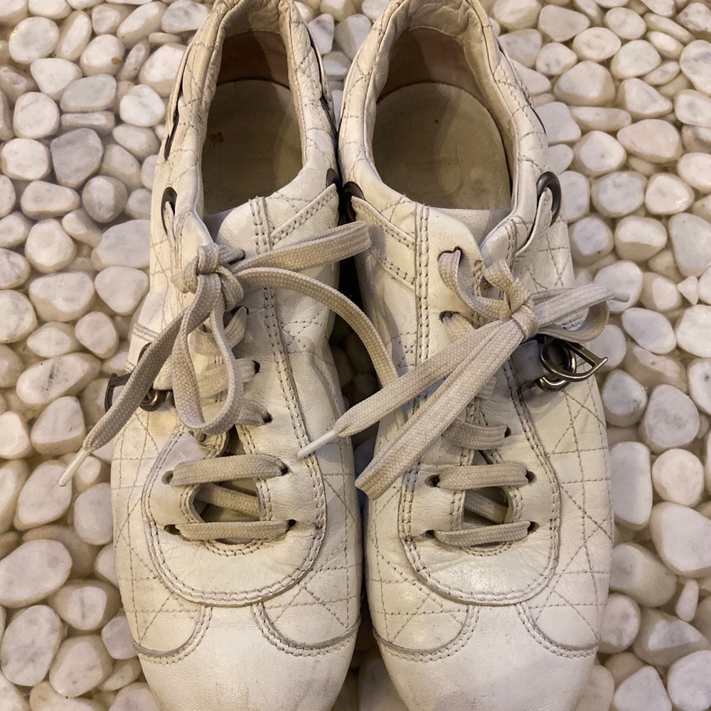 Christian Dior White Women’s Sneakers Size 37 7
